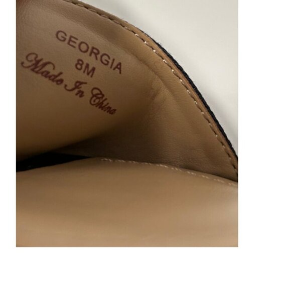 NWT NYDJ Padded Insole Slingback Ankle Strap Women's Size 8 Denim Blue - Picture 6 of 6